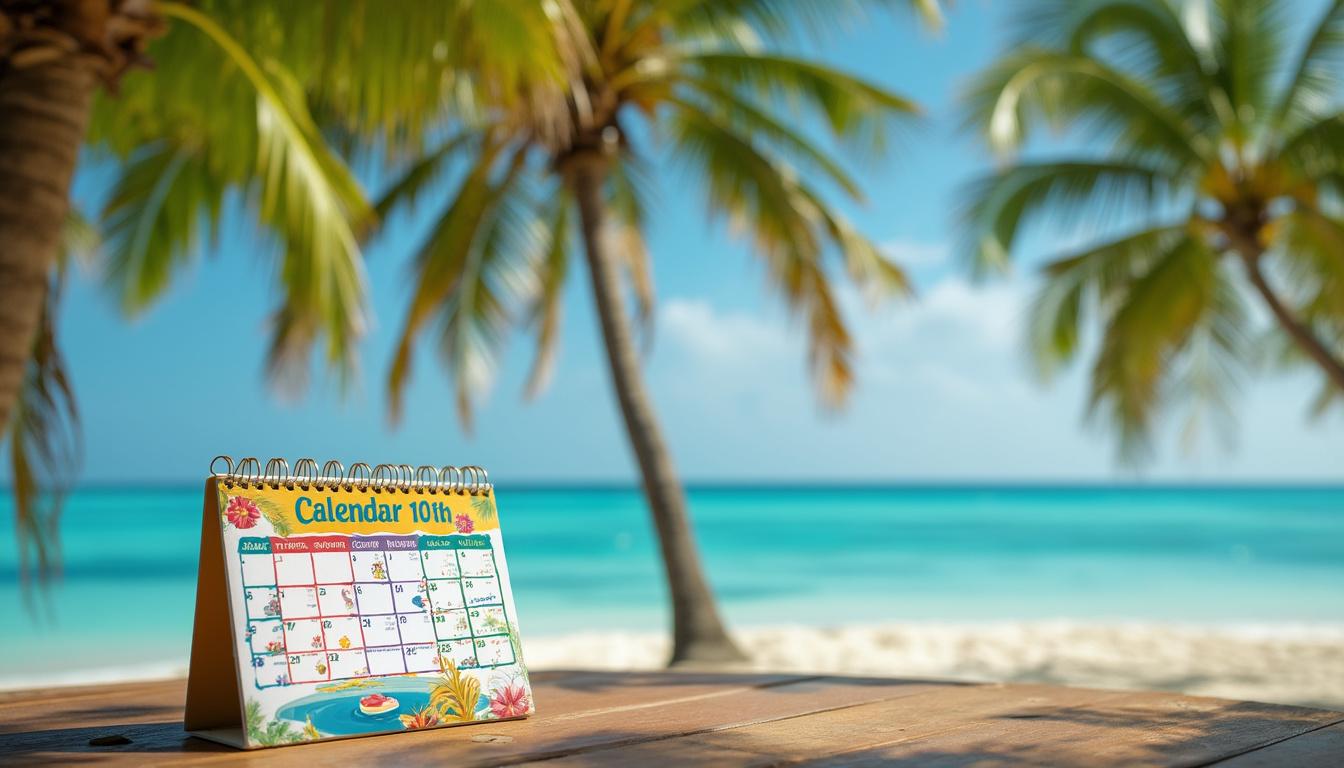 consultez le calendrier officiel des vacances scolaires en guadeloupe pour l'année 2025-2026. planifiez vos congés et assurez-vous de ne rien manquer des pauses scolaires pour vos enfants. toutes les dates importantes à portée de main !
