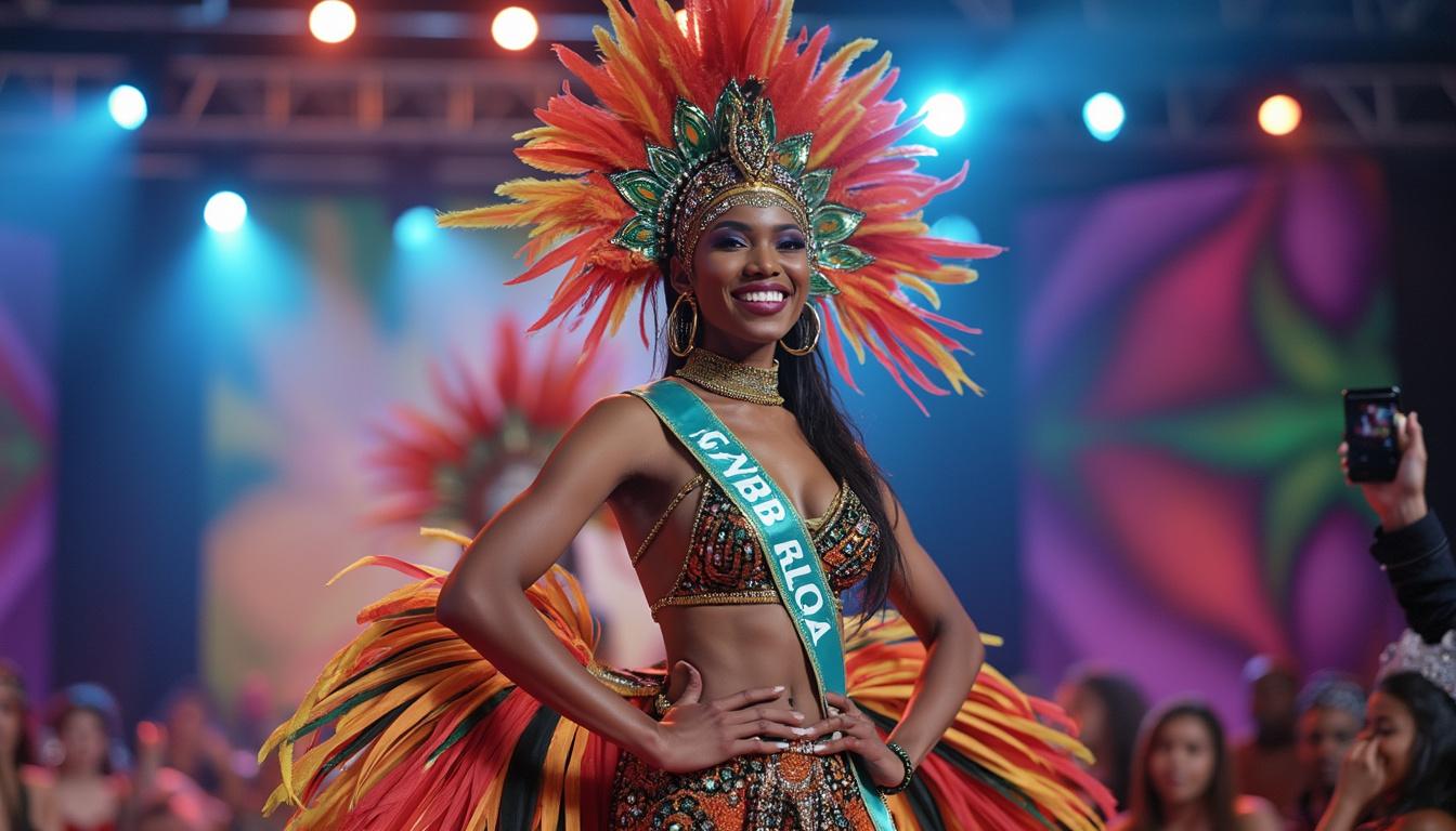 découvrez le parcours exceptionnel de naomi torrent, élue miss guadeloupe 2025, qui se prépare avec passion et détermination pour représenter la guadeloupe au prestigieux concours miss france 2026.