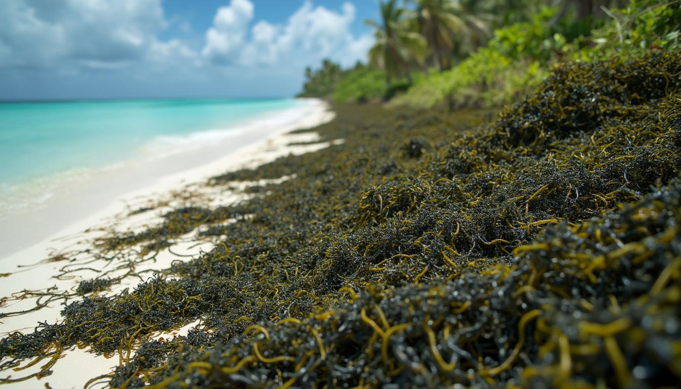 découvrez les enjeux liés à la gestion des sargasses en guadeloupe, où la montée de ce phénomène marin suscite des préoccupations croissantes sur la pollution et son impact sur l'environnement local.