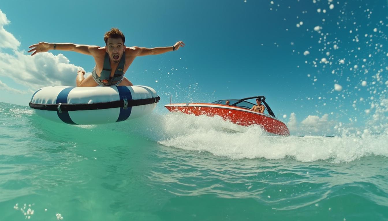 découvrez l'incident tragique survenu à port-louis, où une jeune femme a subi de graves blessures après une chute d'une bouée tractée. un accident qui soulève des questions de sécurité dans les activités nautiques.